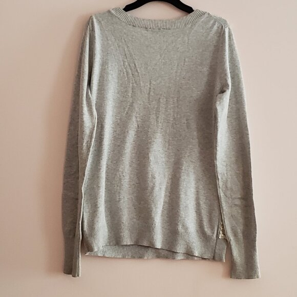 Gray Sequin Sweater [Express] [Size M] - Picture 2 of 5